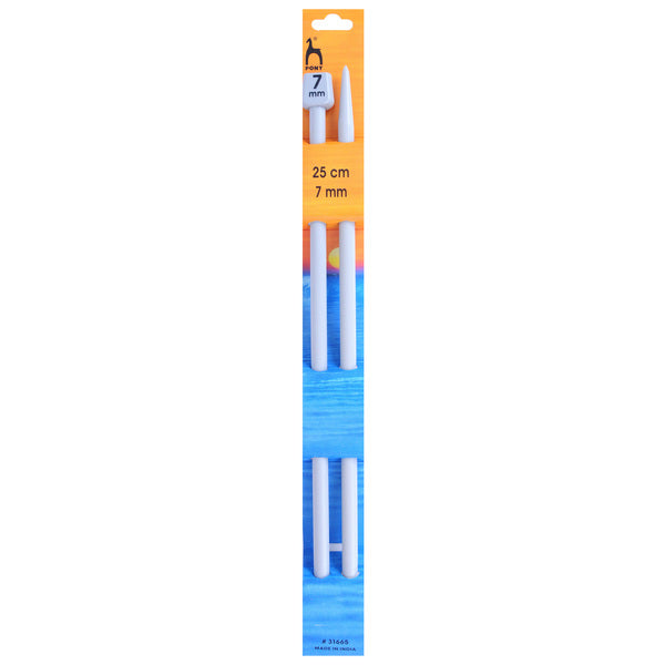 Pony Classic Single-Ended Knitting Needles 7.00mm 25cm - P31665