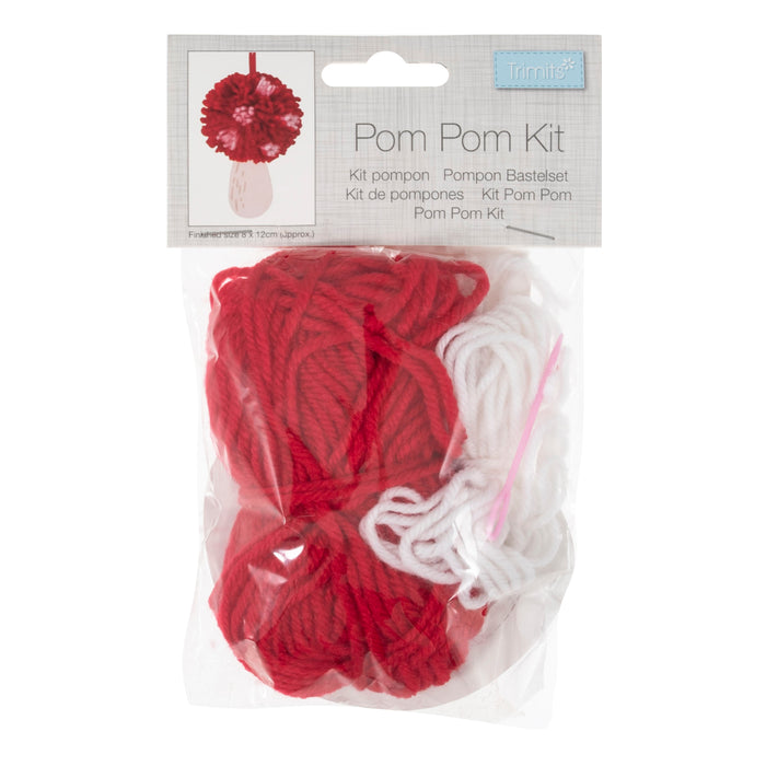 Trimits Pom Pom Kit Toadstool GCK242