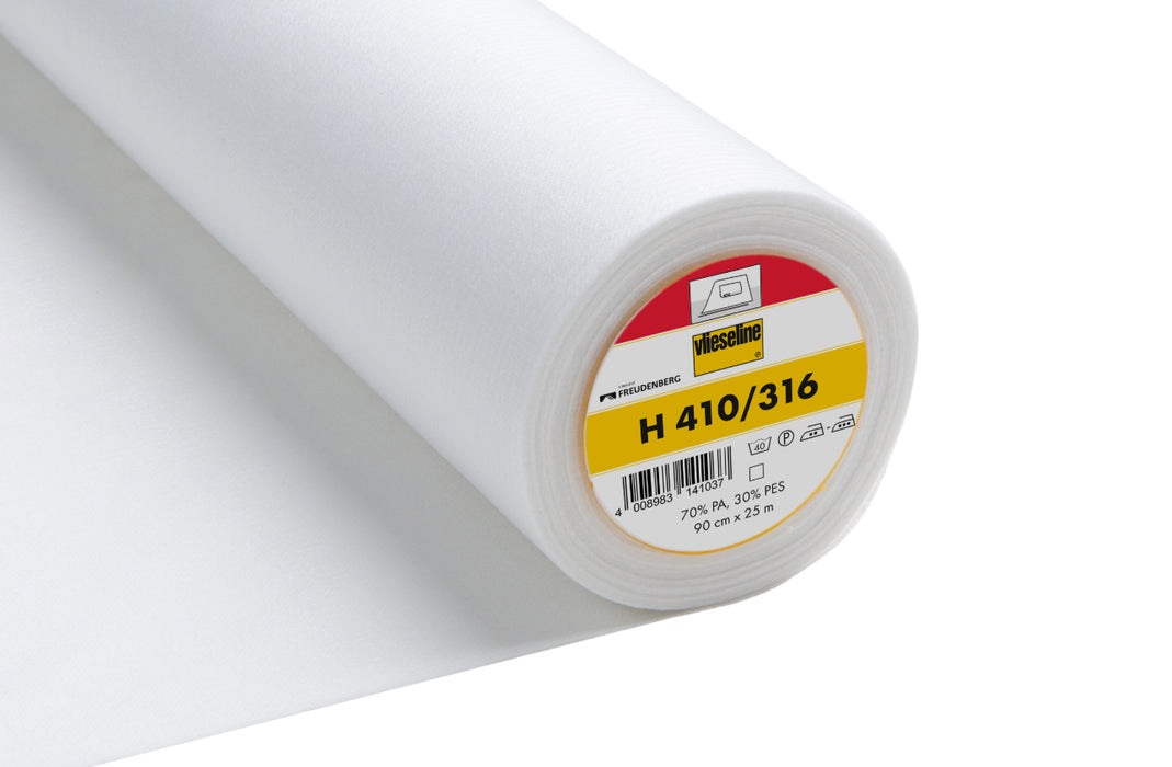 Vlieseline Interlining Medium Weight Ultra Soft Iron-On 90cm Wide x 1 Metre H410/316
