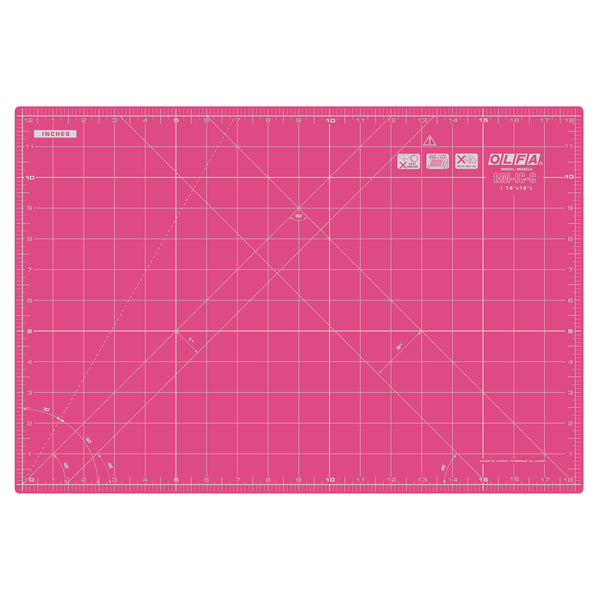 Olfa Cutting Mat Pink 45cm x 30cm - RM-IC-C-RC/PIK