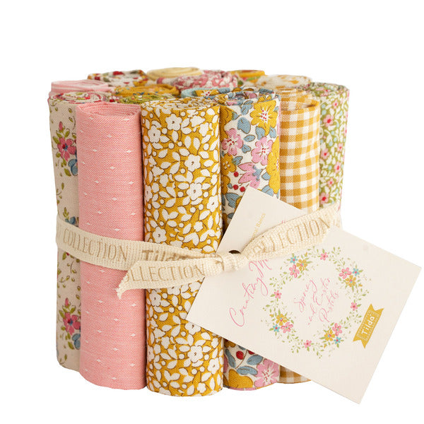 Tilda Fat Eighth Bundle Creating Memories Collection Spring - TD300214