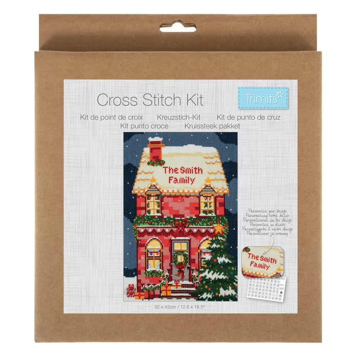 Trimits Cross Stitch Kit Festive Home GCS226