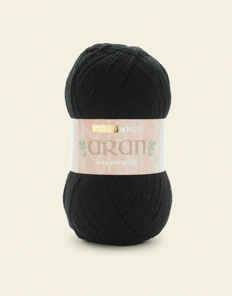 Hayfield Bonus With Wool Aran Yarn 400g - F119