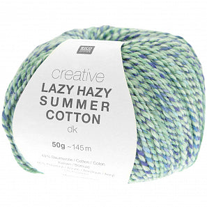 Rico Creative Lazy Hazy Summer Cotton DK Yarn 50g - Eucalyptus 030