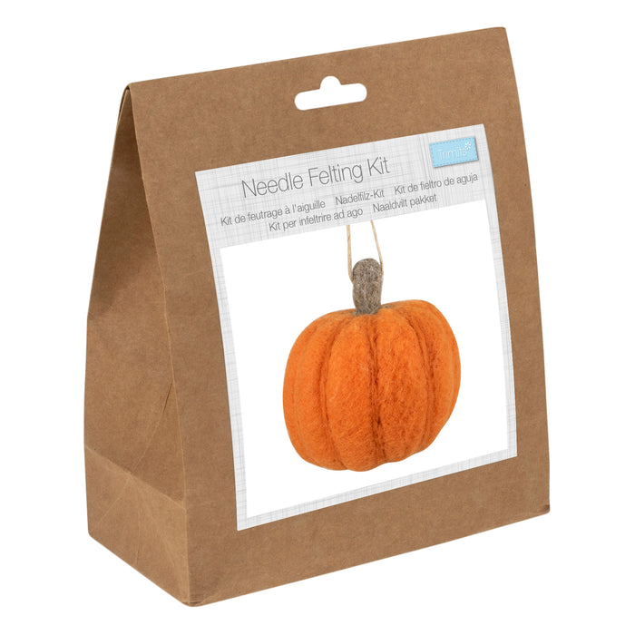 Trimits Needle Felting Kit Pumpkin TCK099