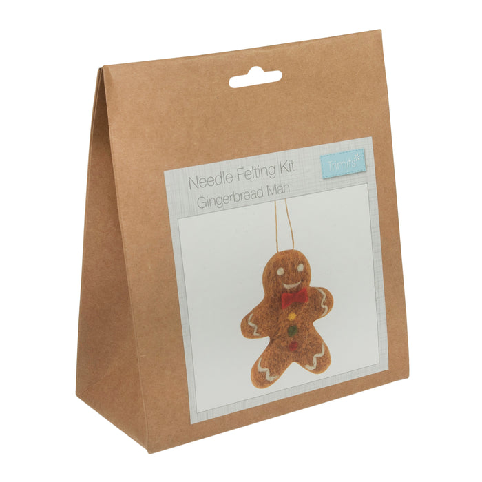 Trimits Needle Felting Kit Gingerbread Man TCK037