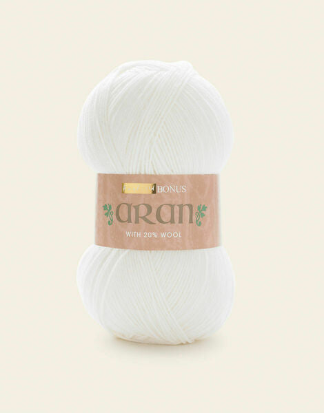 Hayfield Bonus With Wool Aran Yarn 400g - F119