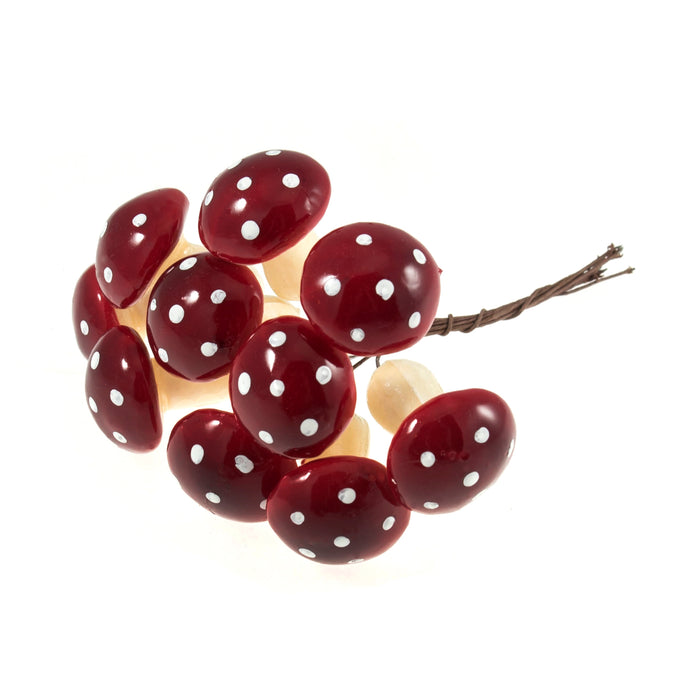 Occasions Mini Toadstools on Wire BCB2308 - 2 Varieties