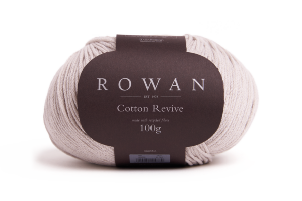 Rowan Cotton Revive DK Yarn 100g - Pebble 001