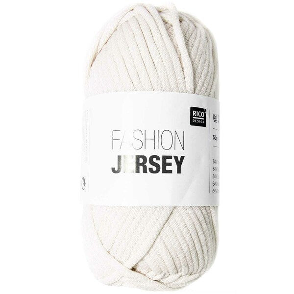 Rico Fashion Jersey Chunky Yarn 50g - White 001