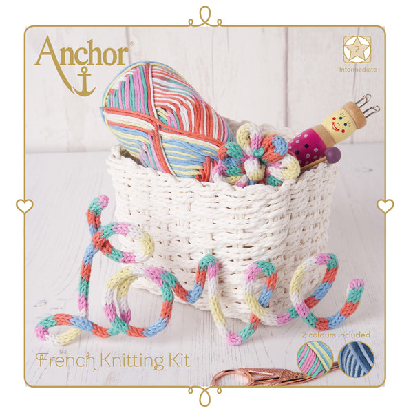 Anchor French Knitting Kit Pastel - AKE0018-00207