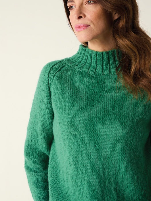 Knitting Pattern Fuzzy Raglan Sweater in Sirdar Soft Down DK 10880