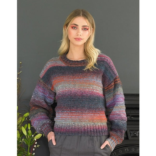 Knitting Pattern Ladies Sweater In James C.Brett Emotions DK JB922