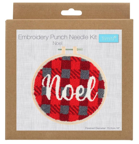 Trimits Embroidery Punch Needle Kit Noel - GCK179