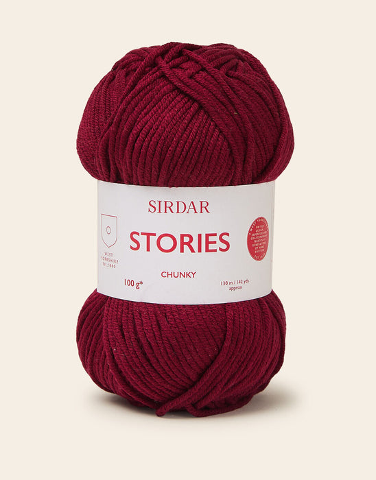 Sirdar Stories Chunky Yarn 100g - All Shades