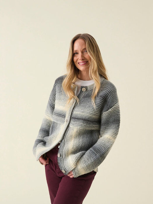 Knitting Pattern Two Direction Cardigan in Hayfield Spirit Chunky 10860