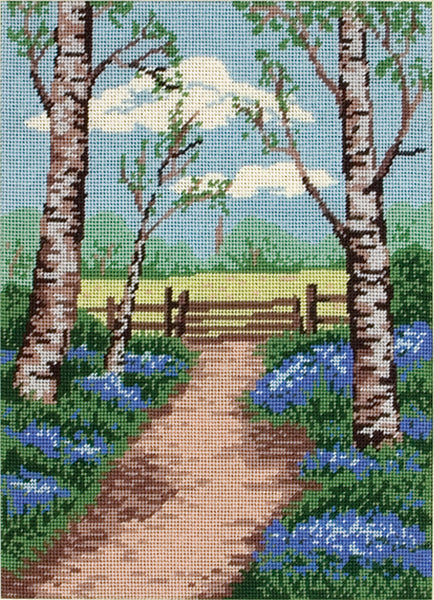 Anchor Needlepoint Tapestry Kit Bluebell Walk - MR84914