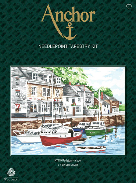 Anchor Tapestry Kit Padstow Harbour - KT119K