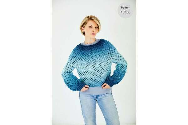 Crochet Pattern Sweaters in Stylecraft Horizon Chunky 10183