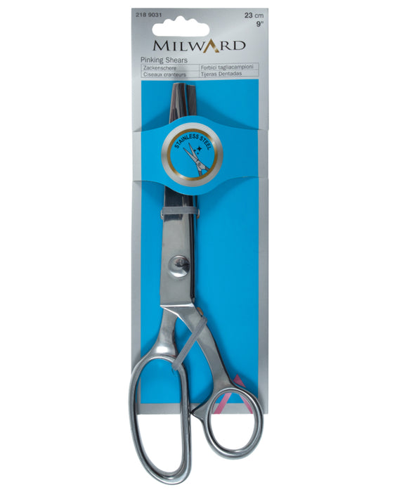 Milward Stainless Steel Pinking Shears 23cm/9” - 2189031