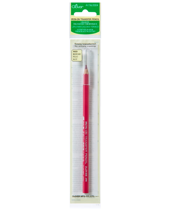 Clover Iron On Transfer Pen Red - CL5004