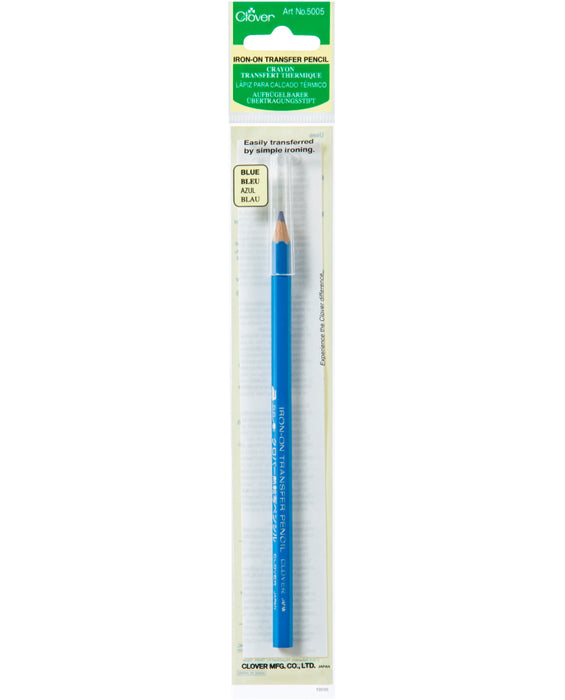 Clover Iron On Transfer Pen Blue - CL5005