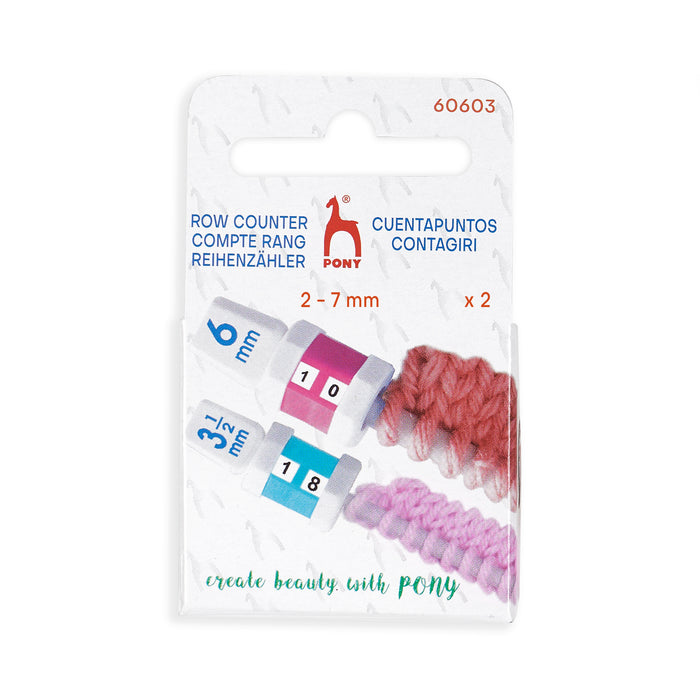 Pony Row Counter 2.00-7.50mm - P60603