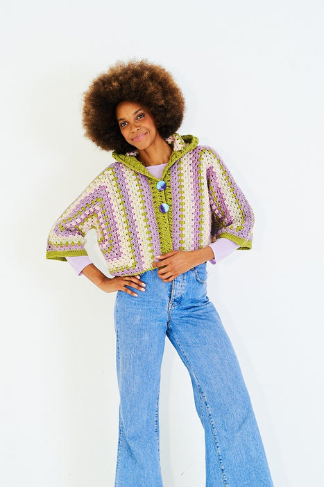 Crochet Pattern Sweater & Cardigan in Stylecraft Moorland & Softie Chunky 10178