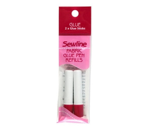 Sewline Fabric Glue Pen Refills 2 x Blue Refills FAB50013