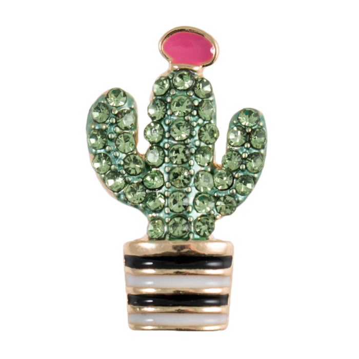 Button Diamanté Cacti 25mm A2694