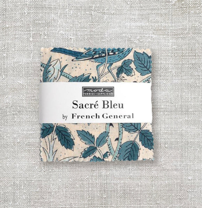 Moda Mini Charm Pack Sacre  Bleu by French General