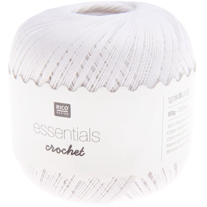 Rico Design Essentials Crochet Cotton 50g - All Shades