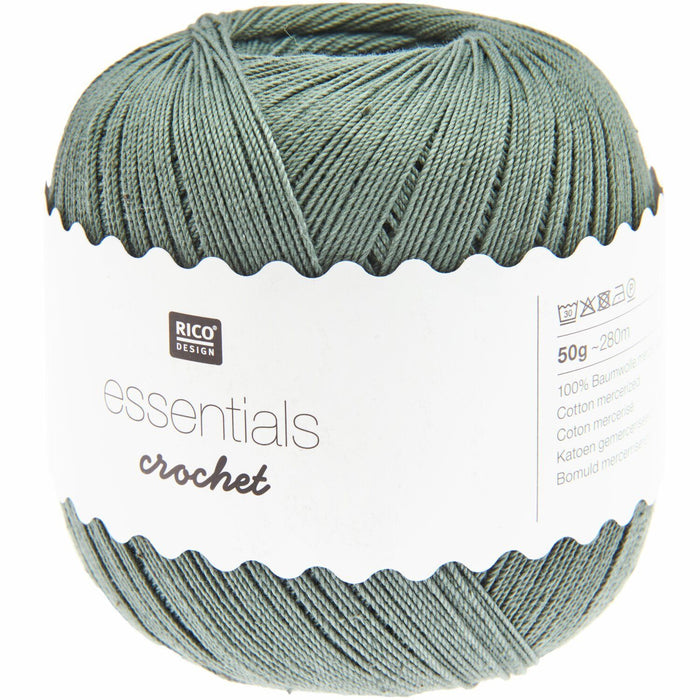 Rico Design Essentials Crochet Cotton 50g - All Shades
