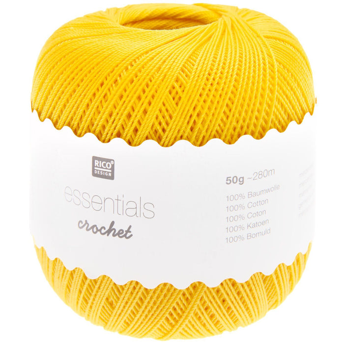Rico Design Essentials Crochet Cotton 50g - All Shades