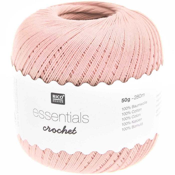 Rico Design Essentials Crochet Cotton 50g - All Shades
