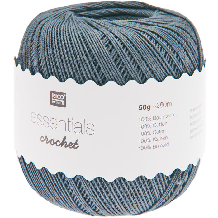 Rico Design Essentials Crochet Cotton 50g - All Shades