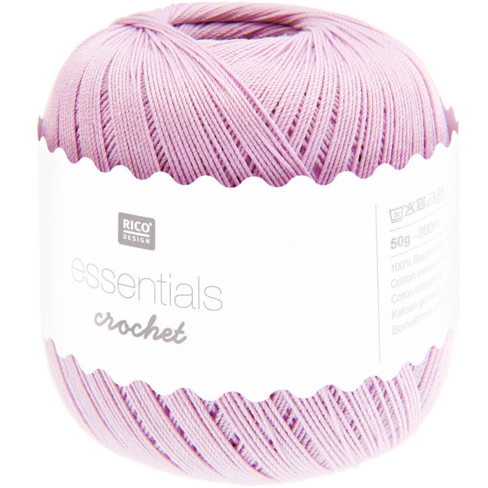 Rico Design Essentials Crochet Cotton 50g - All Shades