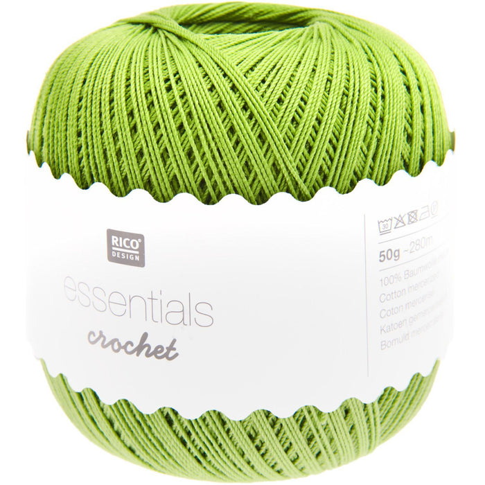 Rico Design Essentials Crochet Cotton 50g - All Shades