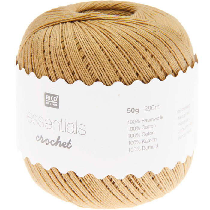 Rico Design Essentials Crochet Cotton 50g - All Shades