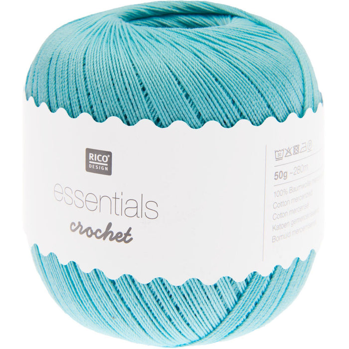 Rico Design Essentials Crochet Cotton 50g - All Shades