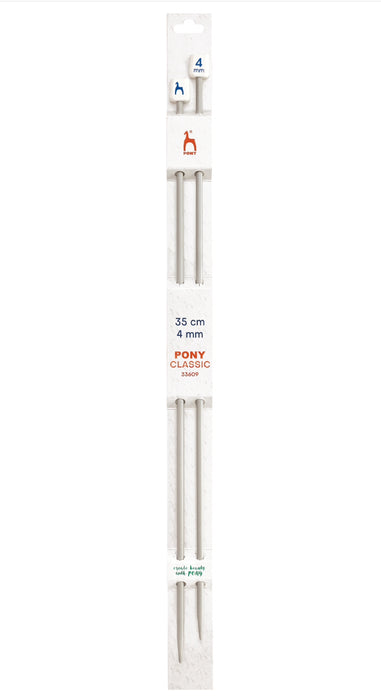 Pony Classic Single-Ended Knitting Needles 4.00mm 35cm P33609