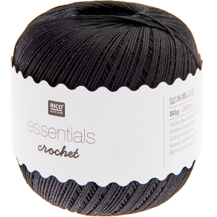 Rico Design Essentials Crochet Cotton 50g - All Shades