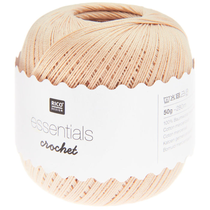 Rico Design Essentials Crochet Cotton 50g - All Shades