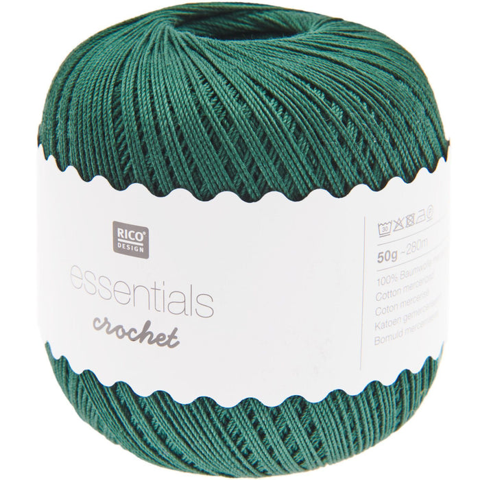 Rico Design Essentials Crochet Cotton 50g - All Shades