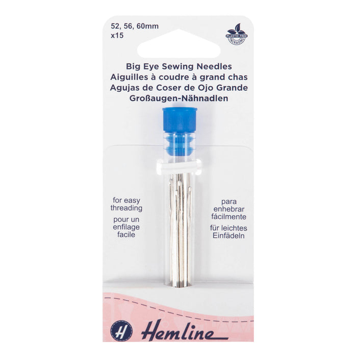 Hemline Big Eye Sewing Needles H209.15