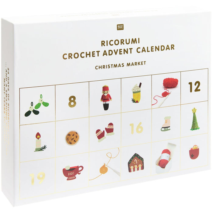 Rico Design Ricorumi Crochet Advent Calendar Christmas Market 990476