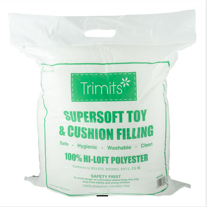 Trimits Supersoft Toy and Cushion Filling 500g MTF500A2