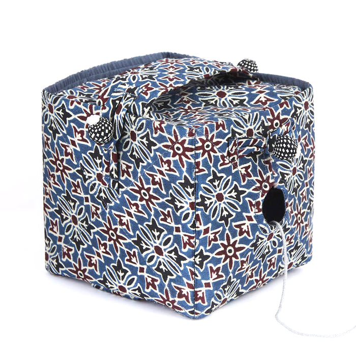 Lantern Moon Yarn Storage Box Ajrak