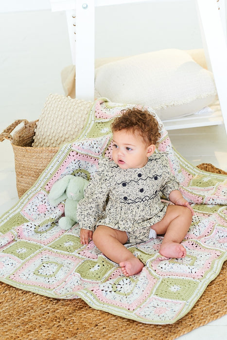 Crochet Pattern Blankets in Stylecraft Bambino Dotty & Bambino DK 10204