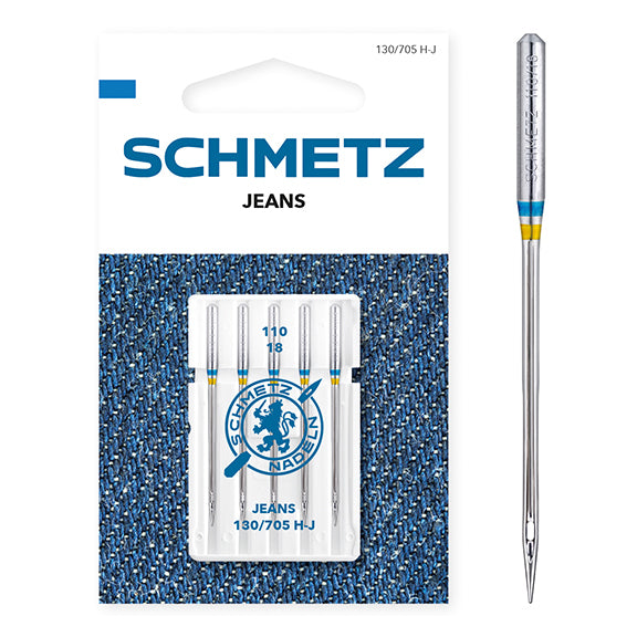 Schmetz Sewing Machine Needles Jeans 110/18